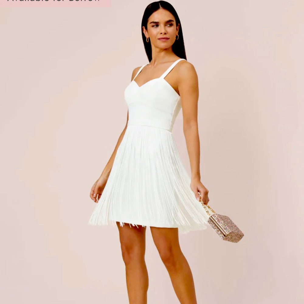COPY - Adrianna Papell White Dress!